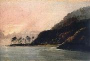 unknow artist A View of Point Venus and Matavai Bay,Looking east oil on canvas